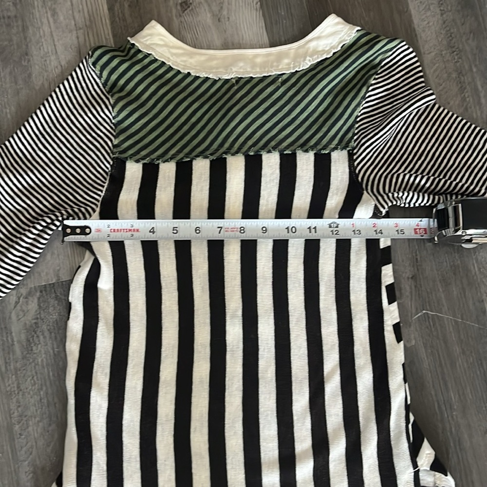 We the Free - Give Me Stripes Henley Long Sleeve Top - Size Small - Picture 12 of 16